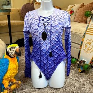Mermaid 🧜‍♀️ purple bathing suit